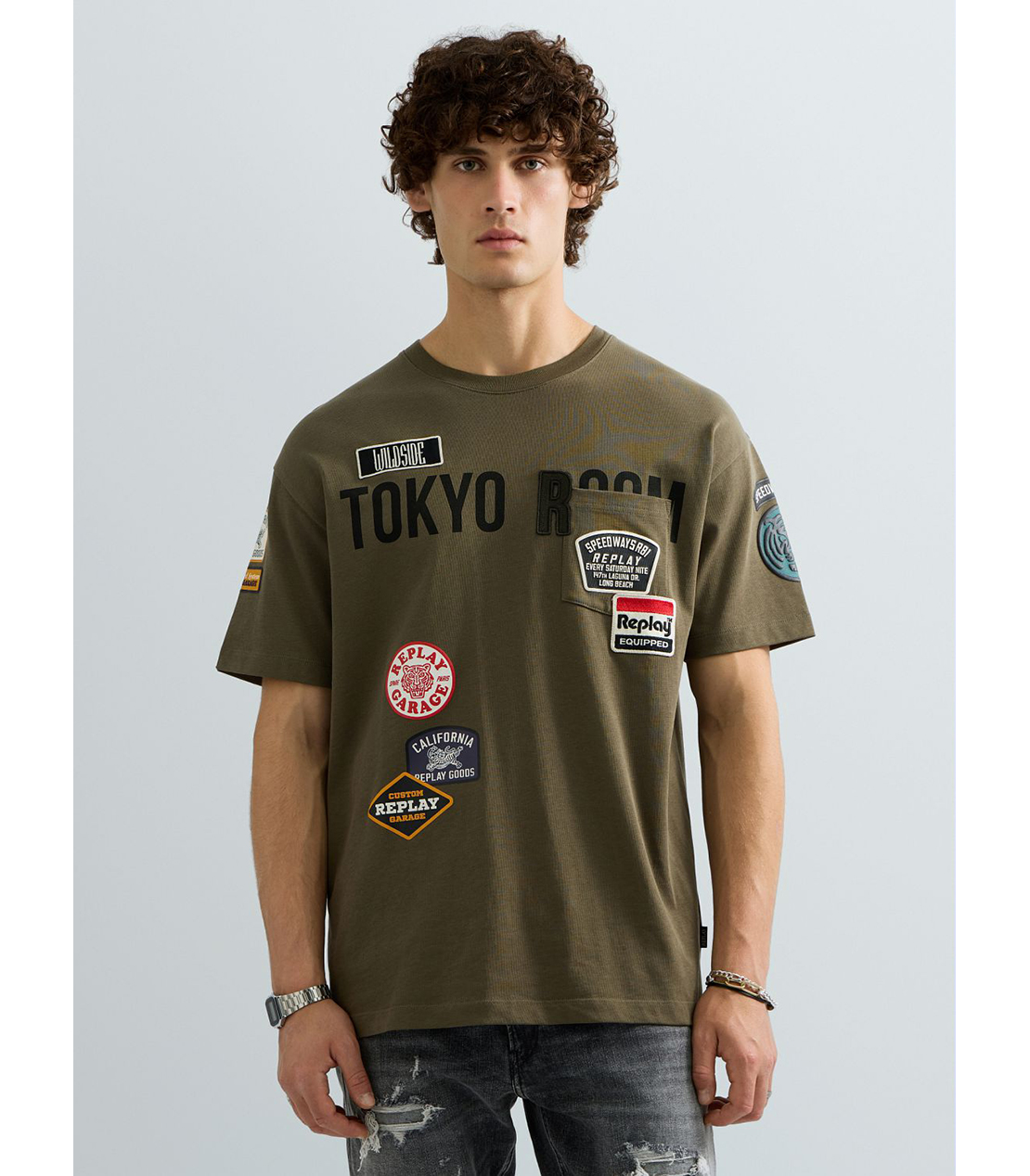 TOKYOパッチ リラックスTシャツ